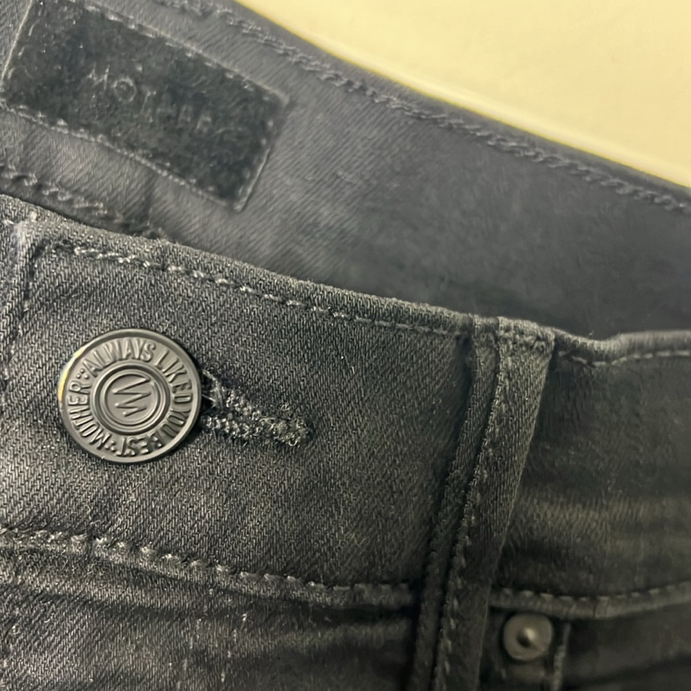 Mother Insider Crop Step Fray 2.5% Elastane Jeans Size 26 - Picture 9 of 15